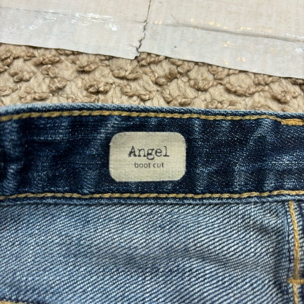 Ladies Adriano Goldschmied Angel Boot Cut Jeans Size 24R - Picture 8 of 12